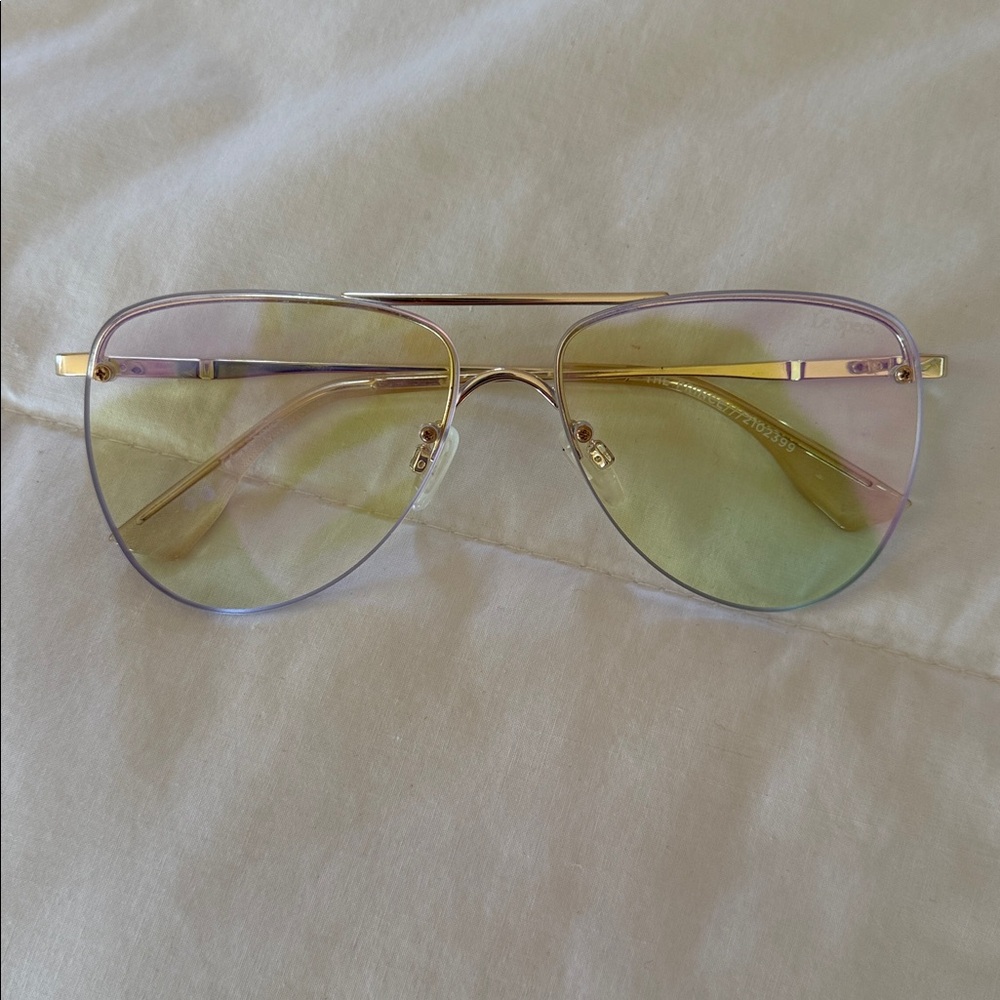 Le Specs The Prince 58mm Blue Light Blocking Glasses - Picture 7 of 13